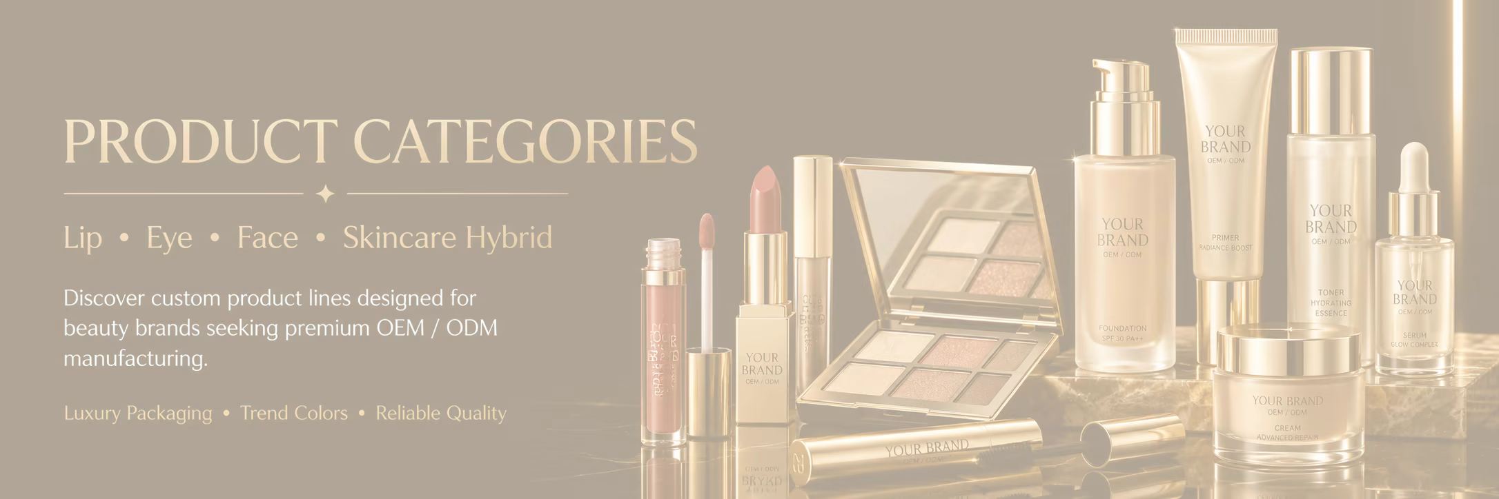 Beauty product development reference